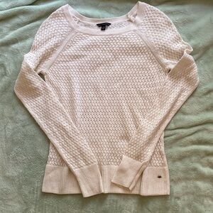 American Eagle White Sweater